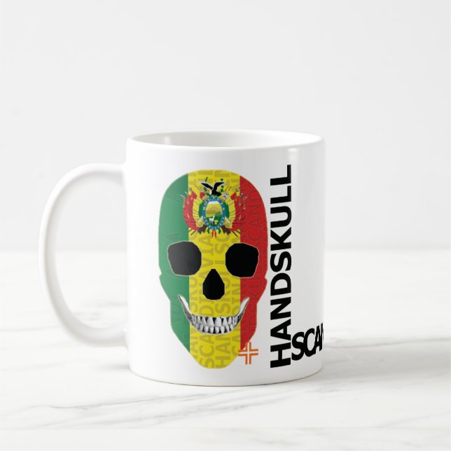 HANDSKULL Bolivia Classic Mugg O4 (Vänster)