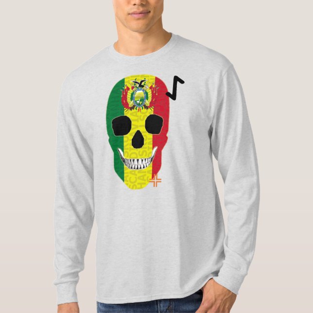HANDSKULL Bolivia Långärmad T-Shirt B2 (Framsida)