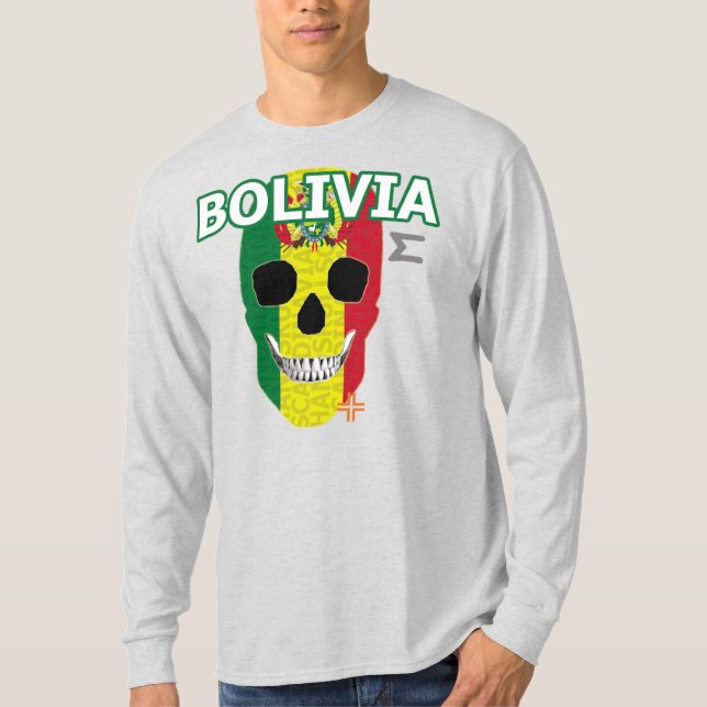 HANDSKULL Bolivia Långärmad T-Shirt B2 (Framsida)