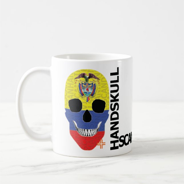 HANDSKULL Colombia Classic Mugg O4 (Vänster)