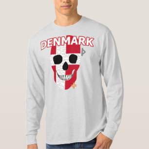 HANDSKULL Danmark Långärmad T-Shirt B2