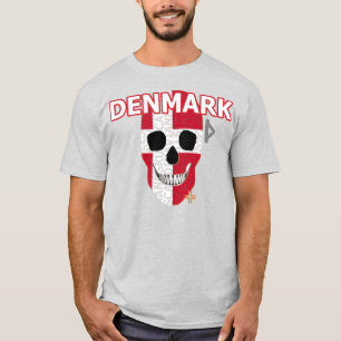 HANDSKULL Danmark t-shirt basic B2