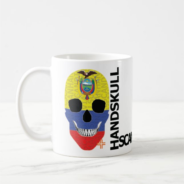 HANDSKULL Ecuador Classic Mugg O4 (Vänster)