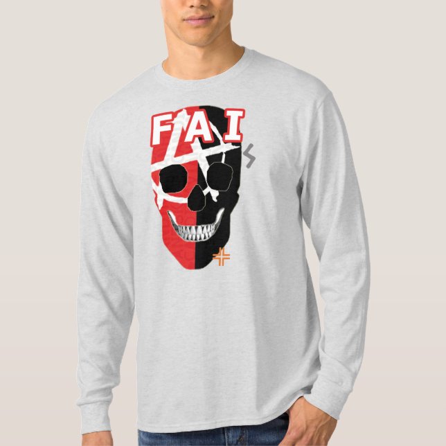 HANDSKULL FAI Långärmad T-Shirt B2 (Framsida)
