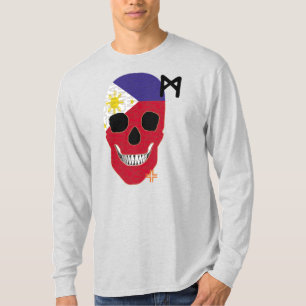 HANDSKULL Filippinerna Långärmad T-Shirt B2
