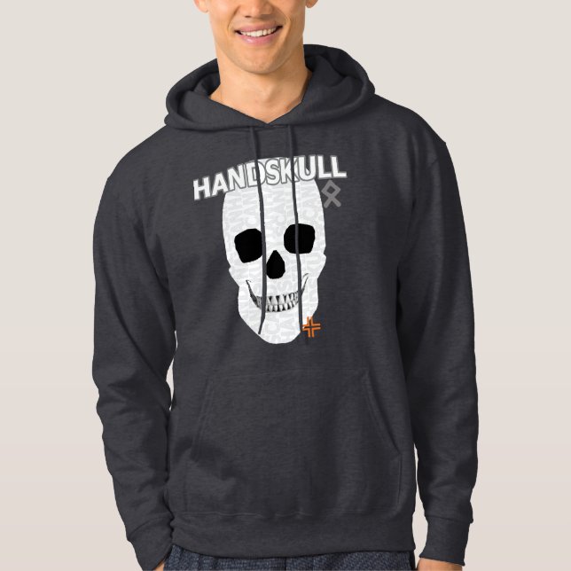 HandSKULL Handskalle Hooded Sweatshirt B2 (Framsida)