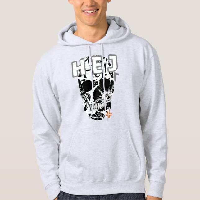 HANDSKULL Hej Hooded Sweatshirt B2 (Framsida)