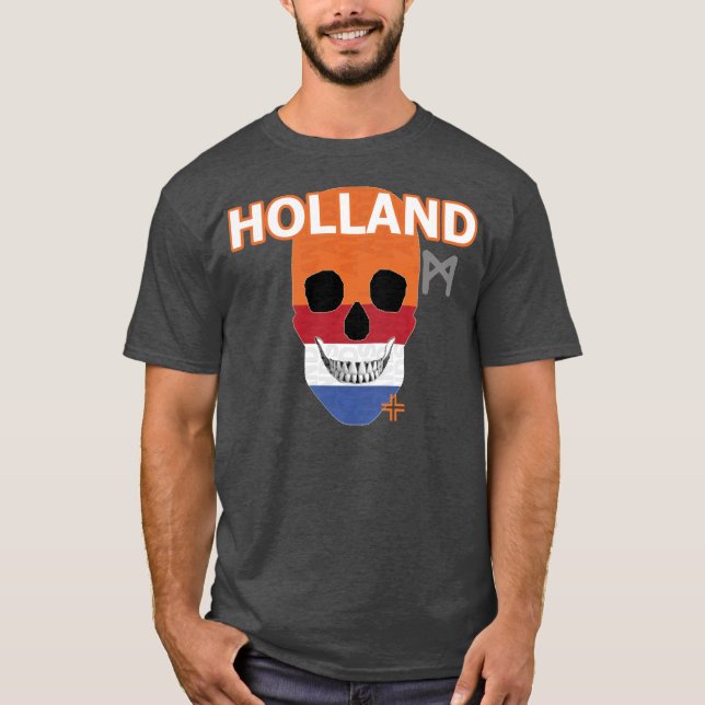 HANDSKULL Holland t-shirt basic B2 (Framsida)