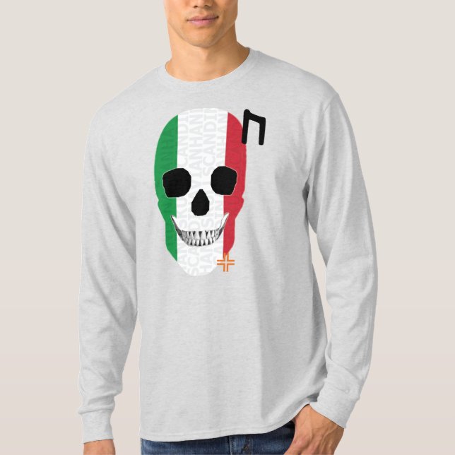 HANDSKULL Italien Långärmad T-Shirt B2 (Framsida)