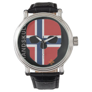 Handskull klockanorge/sportklocka armbandsur