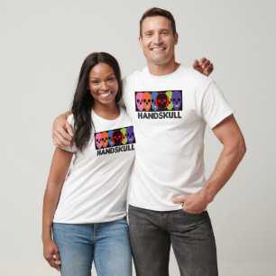 HANDSKULL Kolors - förstört T-Shirt