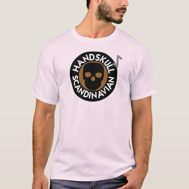 HANDSKULL LIV Träd t-shirt Basic P4 (Framsida)