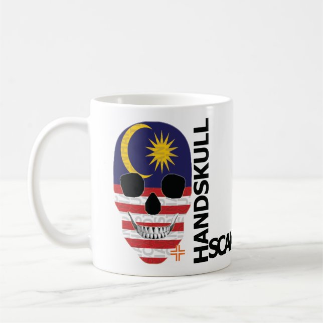 HANDSKULL Malaysia Classic Mugg O4 (Vänster)