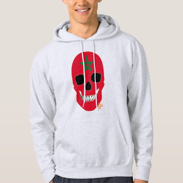 HANDSKULL Marocko Hooded Sweatshirt B2 (Framsida)