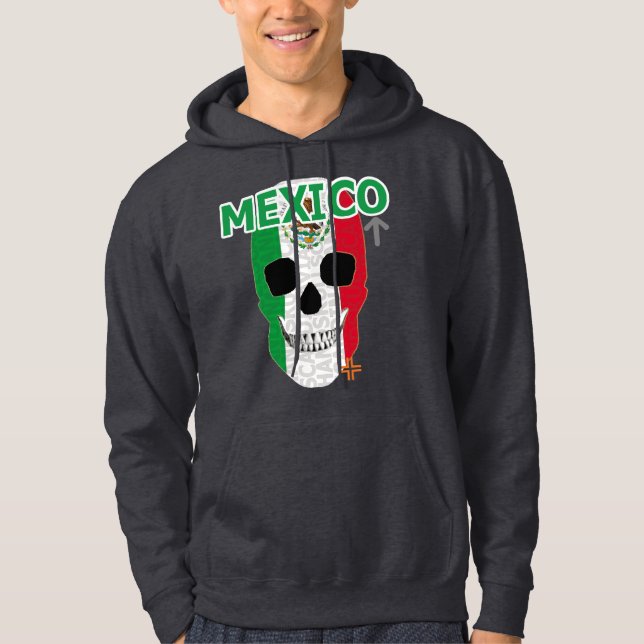 HANDSKULL Mexiko Hooded Sweatshirt B2 (Framsida)