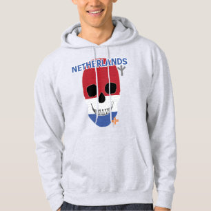 HANDSKULL Nederländerna Hooded Sweatshirt B2