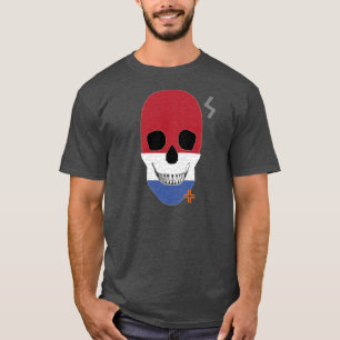 HANDSKULL Nederländerna t-shirt basic B2