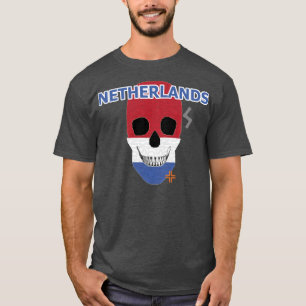 HANDSKULL Nederländerna t-shirt basic B2