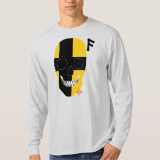 HANDSKULL Österrike Nordiska Långärmaden T-Shirt B