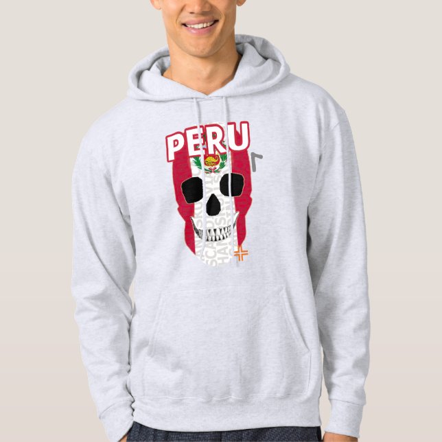 HANDSKULL Peru Hooded Sweatshirt B2 (Framsida)
