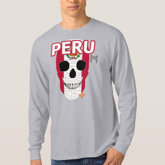 HANDSKULL Perus Långärmad T-Shirt B2 (Framsida)