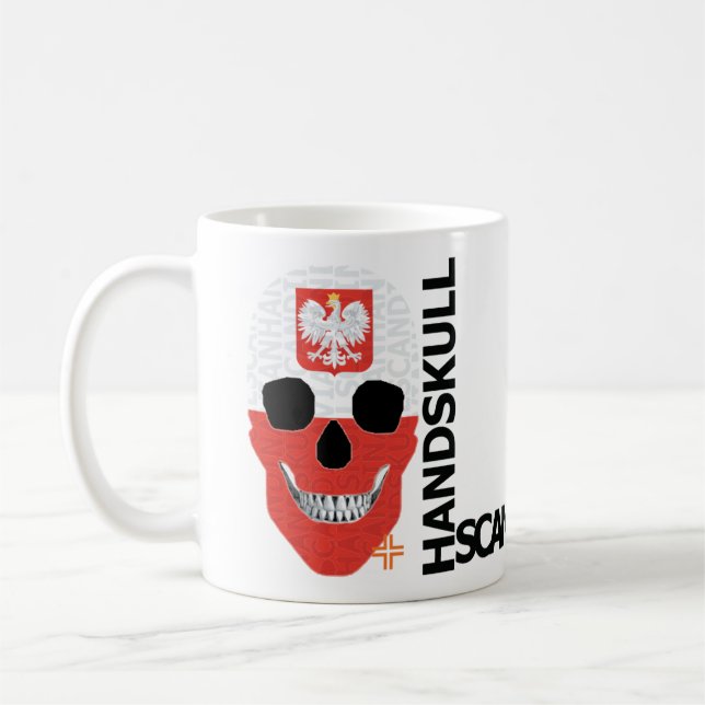 HANDSKULL Polen Classic Mugg O4 (Vänster)