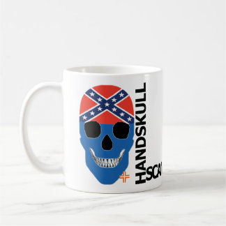 HANDSKULL Rebel Blue Classic Mugg O4