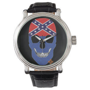 HandSKULL Rebel Blue watch manar der B2 Armbandsur