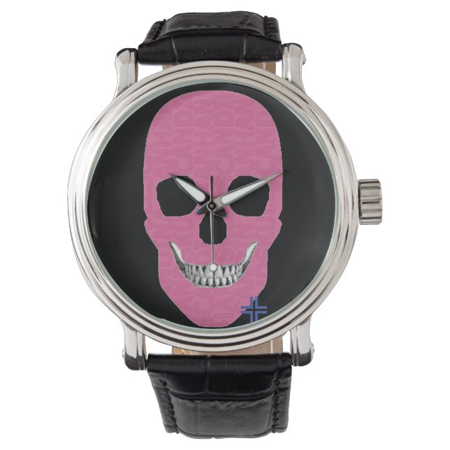 HANDSKULL Rebel Rosa watch manar der B2 Armbandsur (Framsida)
