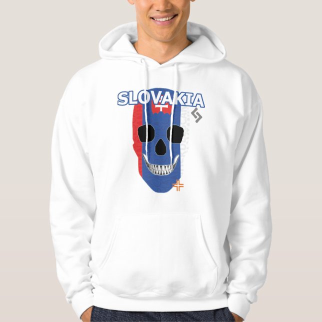 HANDSKULL Slovakien Hooded Sweatshirt B2 (Framsida)
