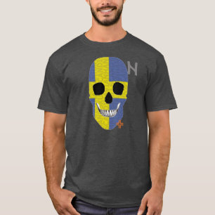HANDSKULL Sverige t-shirt basisk B2
