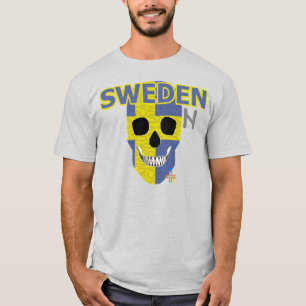 HANDSKULL Sverige t-shirt basisk B2