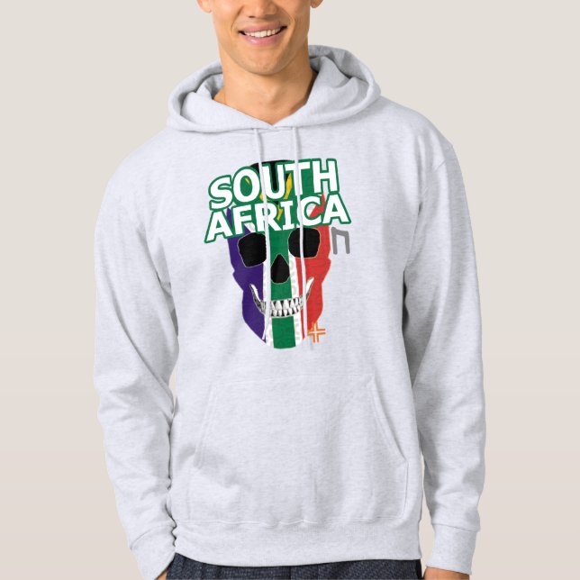 HANDSKULL Sydlig Afrika Hooded Sweatshirt B2 (Framsida)