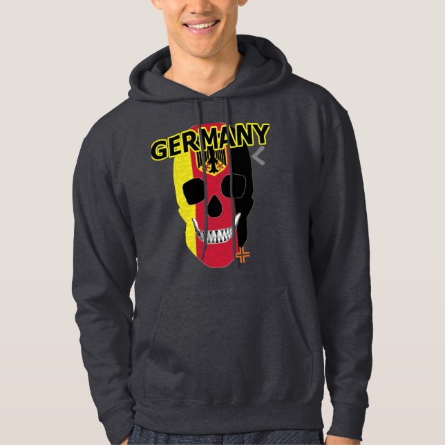 HANDSKULL Tyskland, Hooded Sweatshirt B2 (Framsida)