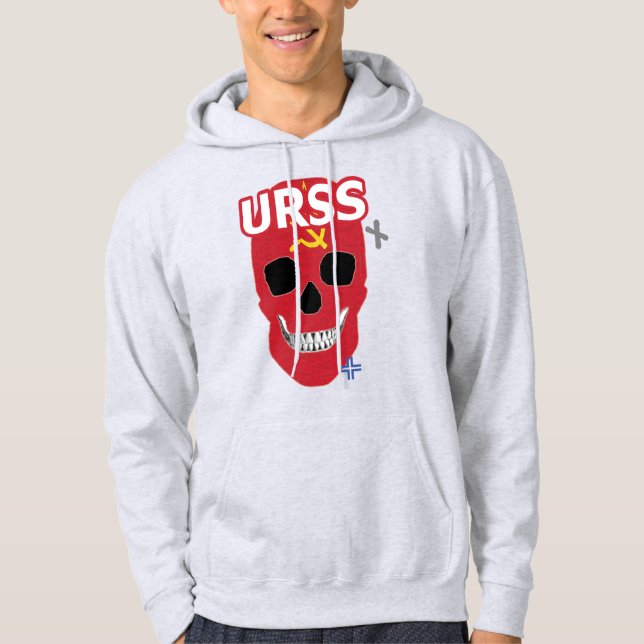 HANDSKULL URSS Hooded Sweatshirt B2 (Framsida)
