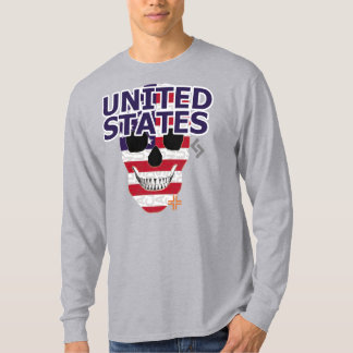 HANDSKULL USA Långärmad T-Shirt B2