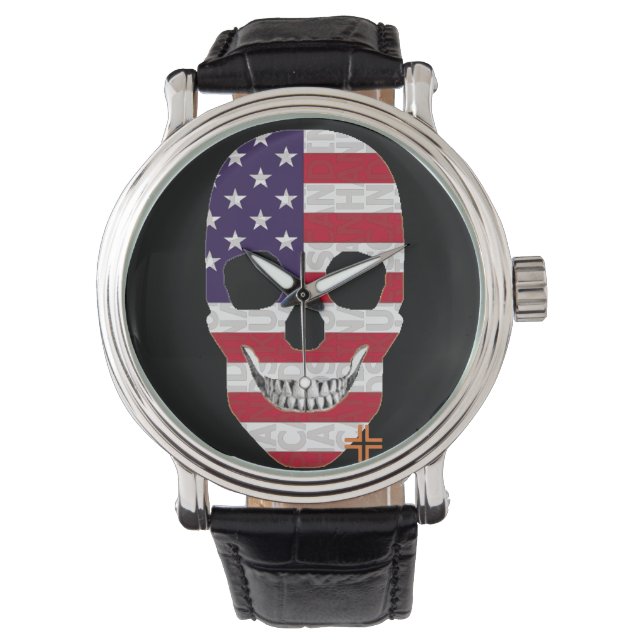 HANDSKULL USA Titta på manar B2 Armbandsur (Framsida)