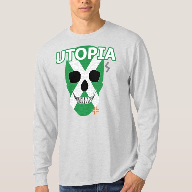HANDSKULL Utopi Långärmad T-Shirt B2 (Framsida)