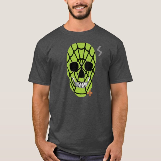 HANDSKULL Vatten Spider t-shirt basic B2 (Framsida)