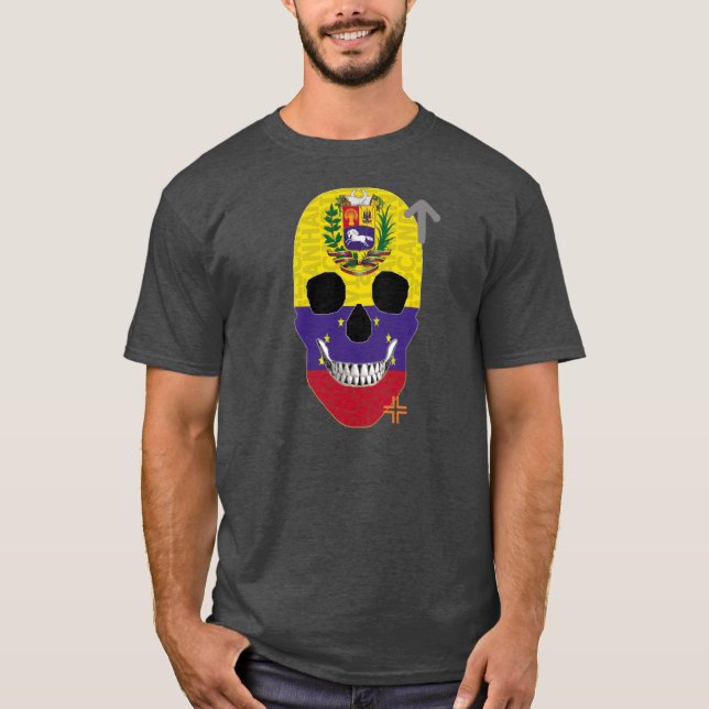 HANDSKULL Venezuela t-shirt basic B2 (Framsida)
