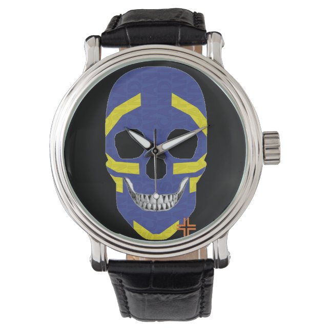 HandSKULL Viking watch manar der B2 Armbandsur (Framsida)