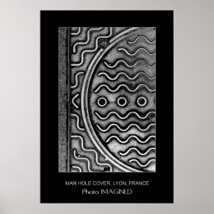 HANDSKYDD, LYON, FRANKRIKE POSTER