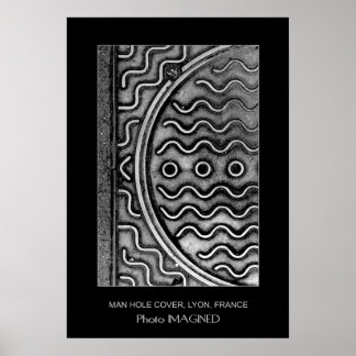 HANDSKYDD, LYON, FRANKRIKE POSTER