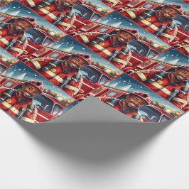 Handsome African American Firefighter-jul Presentpapper