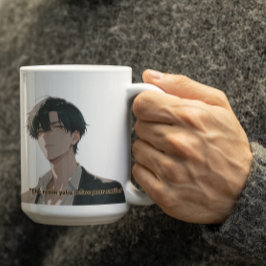 Handsome Anime Guy Kaffemugg