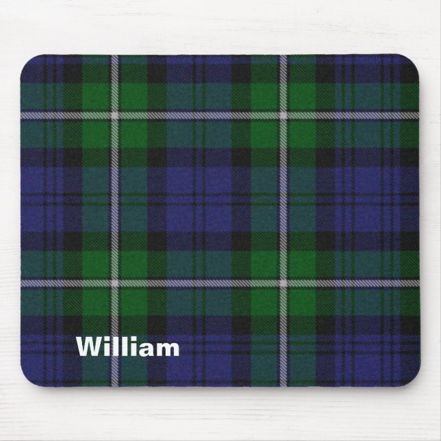 Handsome Anpassningsbar Forbes Tartan Play Musmatta (Framsidan)