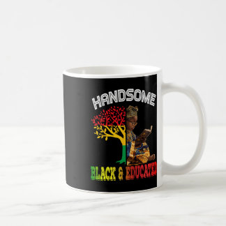 Handsome Black Educated African Black History Afri Kaffemugg