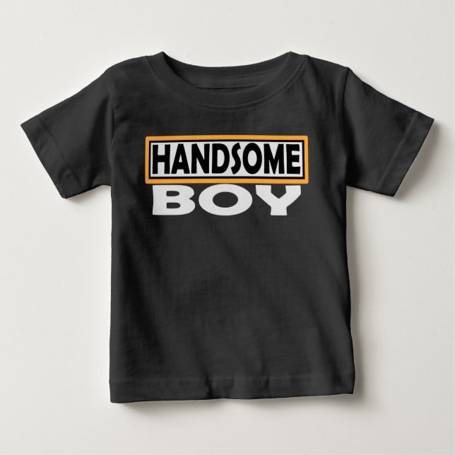 HANDSOME BOY T SHIRT (Framsida)