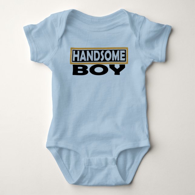 HANDSOME BOY T SHIRT (Framsida)