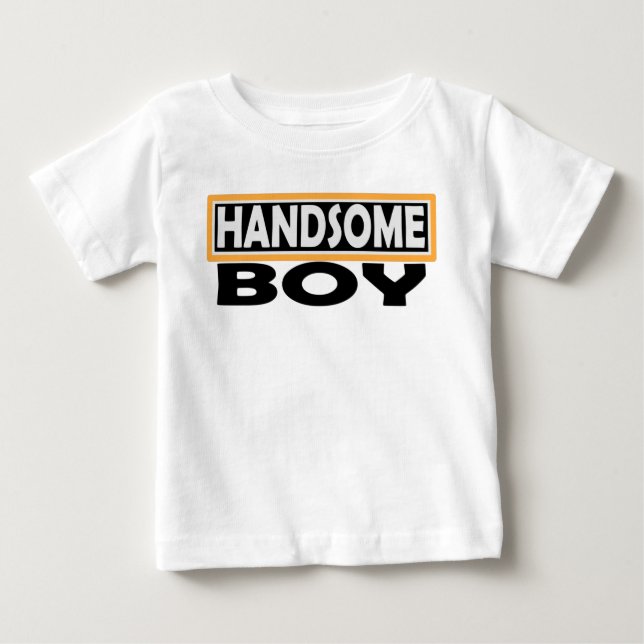 HANDSOME BOY T SHIRT (Framsida)
